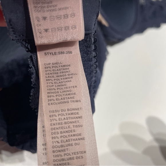 Stella MacCartney Smooth & Lace Contour Plunge Bra - Picture 8 of 9